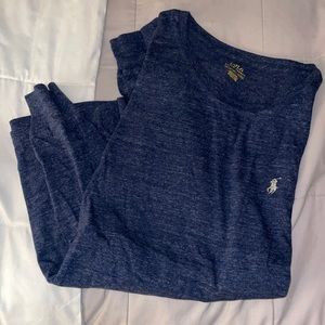 Navy blue polo long sleeve